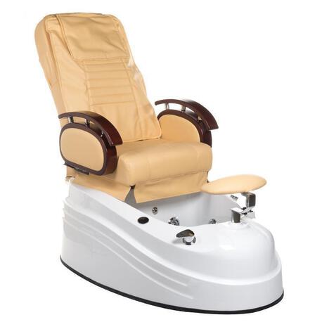 Fotel do pedicure z masażem BR-2307 Beżowy