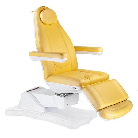 Elektryczny fotel kosmetyczny Mazaro BR-6672B Miodowy