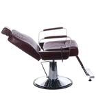 Fotel barberski HOMER BH-31237 Wiśniowy