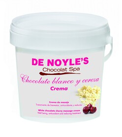 De Noyle's White chocolate cherry massage cream kreem czekoladowo-wiśniowy do masażu twarzy i ciała 1000ml