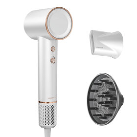 Suszarka do włosów z jonizacją dyfuzorem H100 1500W - biała