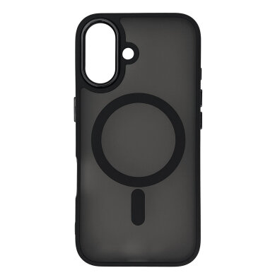 Etui pokrowiec na iPhone 16e Fashion Case z MagSafe - czarny