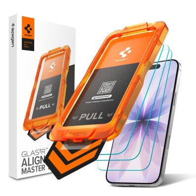 Szkło hartowane na iPhone 17 z aplikatorem Glas.tR AlignMaster Slim - 3 szt.