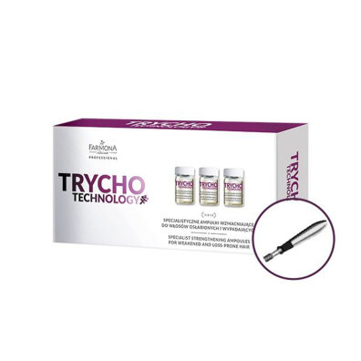 FARMONA TRYCHO TECHNOLOGY Specjalistyczne ampułki wzmacniające do włosów osłabionych i wypadających 10x5 ml
