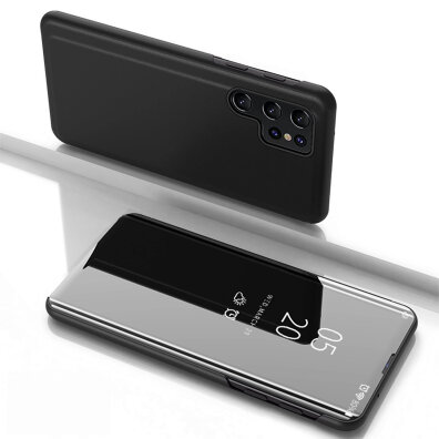 Etui pokrowiec ochronny do Samsung Galaxy S25 Ultra Clear View Case - czarny