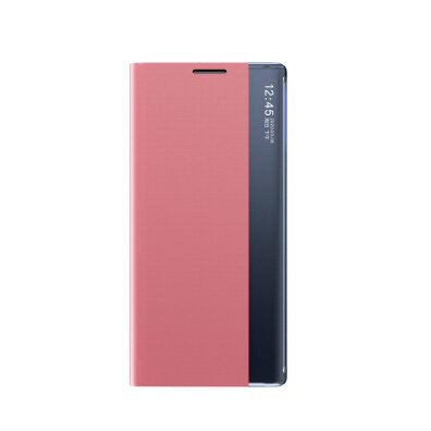 Etui pokrowiec z klapką podstawką do Samsung Galaxy S25 Ultra New Sleep Case - różowy