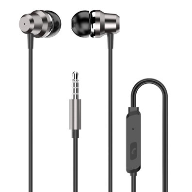 Słuchawki przewodowe dokanałowe X10PRO mini jack 3.5mm - czarne