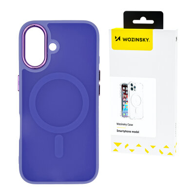 Etui pokrowiec na Samsung Galaxy S25+ Fashion Case MagSafe - fioletowe