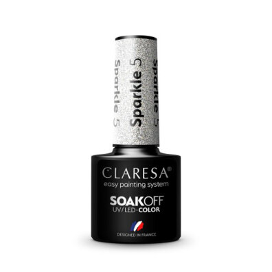 CLARESA Lakier hybrydowy SPARKLE 5 -5g