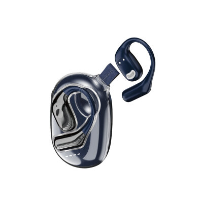 Słuchawka biznesowa Bluetooth 5.3 OWS USB-C - granatowa