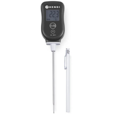 Termometr gastronomiczny cyfrowy z sondą 130mm od -50C do 350C - Hendi 271230