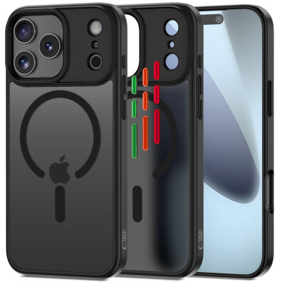 Etui case na iPhone 17 Pro MagMat XT 4-set MagSafe - czarny mat