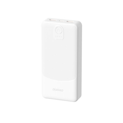 Powerbank K10 10000mAh USB-A 12W 2.4A - biały