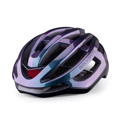 Kask na rower hulajnogę HC-58C-L 58-61 cm - niebieski kameleon