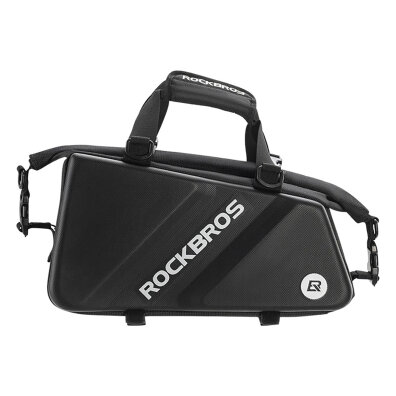 Torba sportowa i rowerowa mocowana na bagażnik 11.6l - czarna