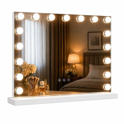 Lustro podświetlane LED HOLLYWOOD 58x46cm