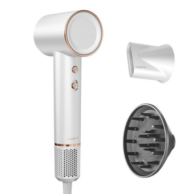 Suszarka do włosów z jonizacją dyfuzorem H100 1500W - biała