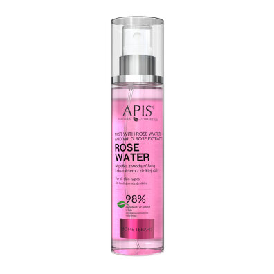 APIS Home terApis Mgiełka z wodą różaną i ekstraktem z dzikiej róży 150ml