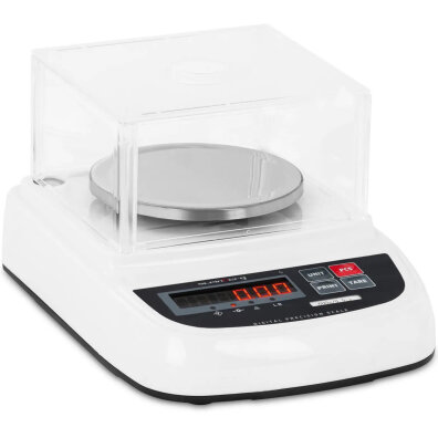 Waga laboratoryjna analityczna z osłoną LED 600 g / 0.01 g