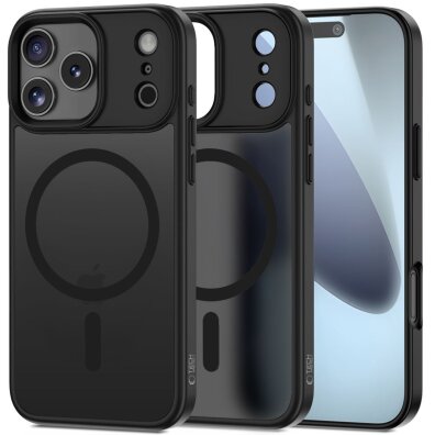 Etui case na iPhone 17 Pro Max Matt MagSafe - czarny mat