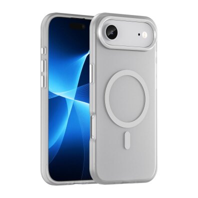 Etui pokrowiec na iPhone 17 Air Magnetic Abrasive MagSafe - matowe białe
