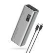 Powerbank 20000mAh USB-A USB-C 150W - szary