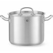 Garnek wysoki Kitchen Line z pokrywką 5 l śr. 200 x 160 h - Hendi 837207