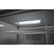 Witryna chłodnicza cukiernicza na kółkach 5 półek 280L LED  - czarna (PO ZWROCIE) (5)