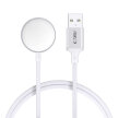 Ładowarka indukcyjna do zegarka Apple Watch USB-A 3W 1m - biała