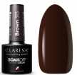 CLARESA Lakier hybrydowy BROWN 313 -5g