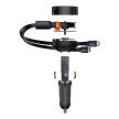 2w1 Ładowarka samochodowa 33W 2x USB-C Enjoyment czarna (5)