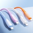 Kabel przewód USB-C - iPhone Lightning Vibrant Series 30W 1.2m - niebieski (8)