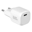 Mini ładowarka sieciowa USB-C 20W PD biała (1)