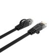 Kabel sieciowy internetowy płaski Ethernet CAT7 10Gbps RJ45 LAN 2m - czarny (4)