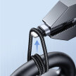 4w1 Kabel przewód USB-A - USB-C 2x iPhone Lightning microUSB 1.2m czarny (10)