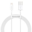 Kabel przewód Superior do iPhone USB - Lightning 1.5m - biały