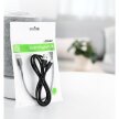 Kabel przewód USB - USB-C 3A 3m czarny (2)