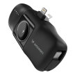 Mini powerbank 5000mAh 15W iPhone Lightning i ładowarką do Apple Watch - czarny
