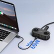 Listwa zasilająca 6w1 AC USB-A USB-C GaN 65W - czarna (3)