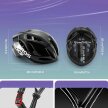 Kask rowerowy lekki 58-62 cm - czarny (2)