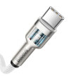 Kabel przewód USB-C Cafule Metal 100W 2m - biały (7)