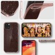 Etui case na iPhone 15 Plus Liquid Crystal Glitter - różowo przezroczyste (5)