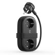 Listwa zasilająca 6w1 AC USB-A USB-C GaN 65W - czarna (1)