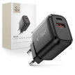 Ładowarka sieciowa USB-A USB-C NCA30 PD QC 30W - czarna