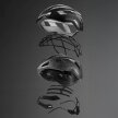 Kask rowerowy regulowany 54-58 cm - czarny (4)