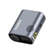 Pompka rowerowa elektryczna z wyświetlaczem 1500mAh 150 psi 45W - czarna
