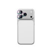 Szkło na aparat do iPhone 17 Pro / Pro Max z tęczową ramką aluminiową Lens Glass