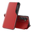 Etui elegancki futerał z klapką podstawką na Samsung Galaxy A36 Eco Leather View Case - czerwony