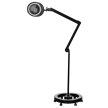 LAMPA LUPA ELEGANTE 6025 60 LED SMD 5D BLACK ZE STATYWEM (2)
