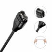 Kabel przewód USB-A do zegarka Garmin 1m - czarny (3)